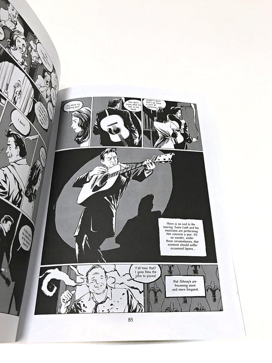 'Johnny Cash: I See A Darkness' A Graphic Novel by Reinhard Kleist (Paperback)