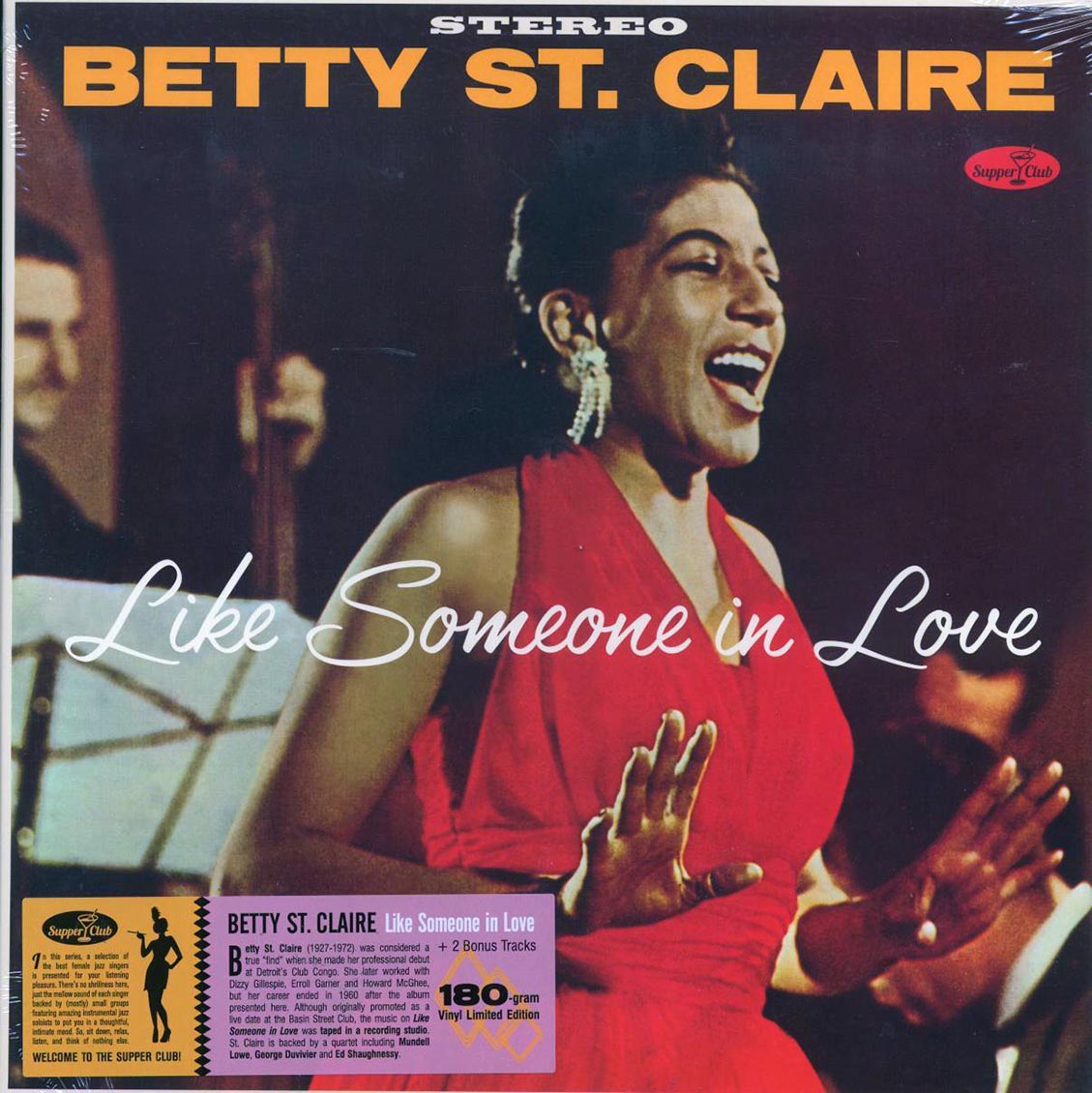 BETTY ST. CLAIRE 'Like Someone In Love' LP