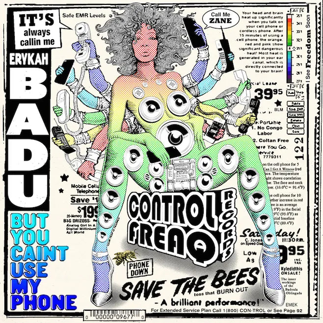ERYKAH BADU 'But You Can't Use My Phone' LP