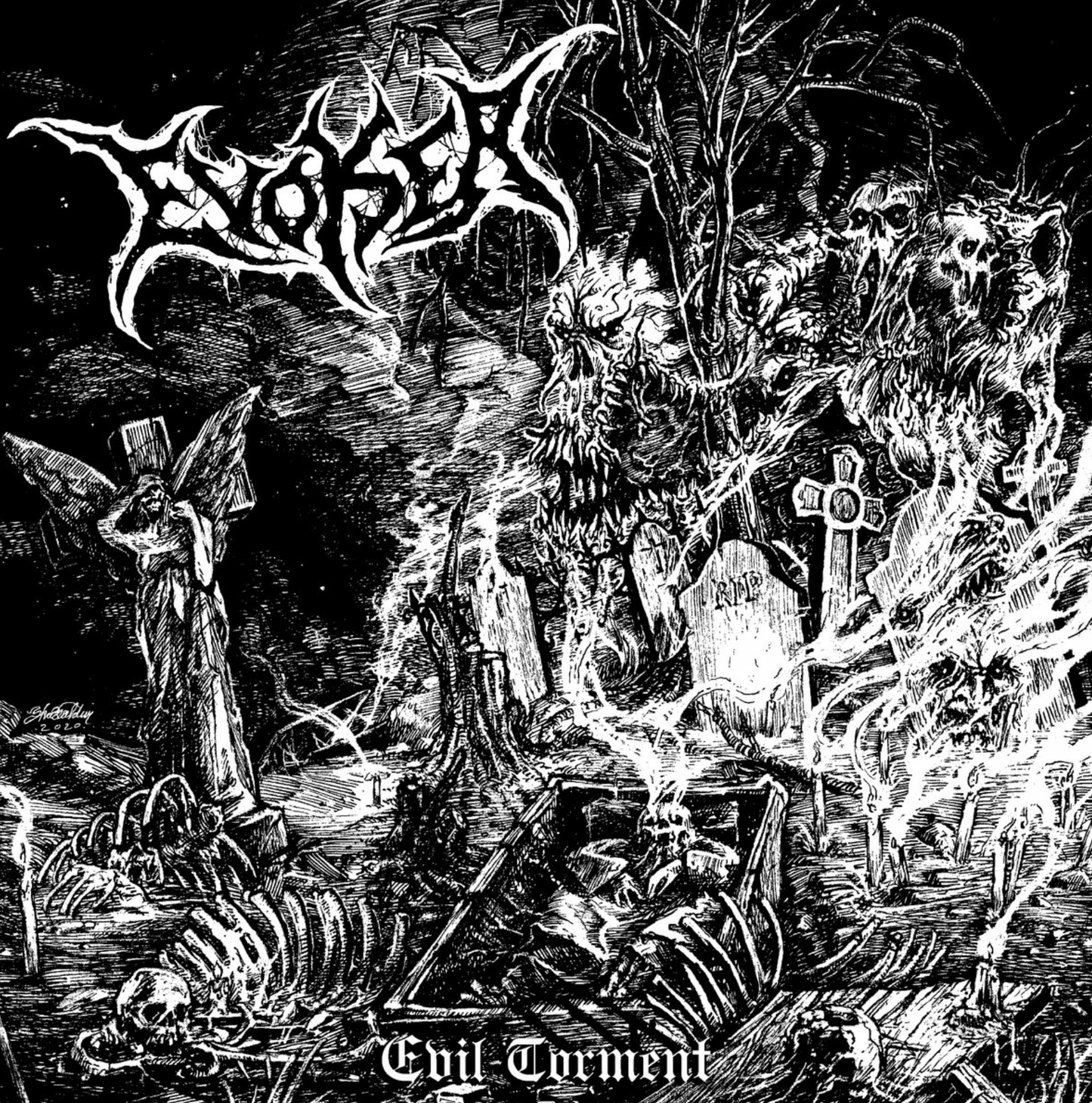 EVOKER 'Evil Torment' LP