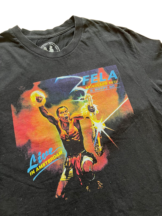 FELA KUTI 'Live in Amsterdam' PRE-LOVED TSHIRT (L)