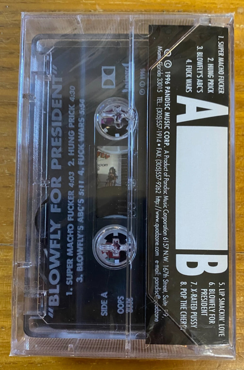 BLOWFLY ‘Blowfly For President’ CASSETTE