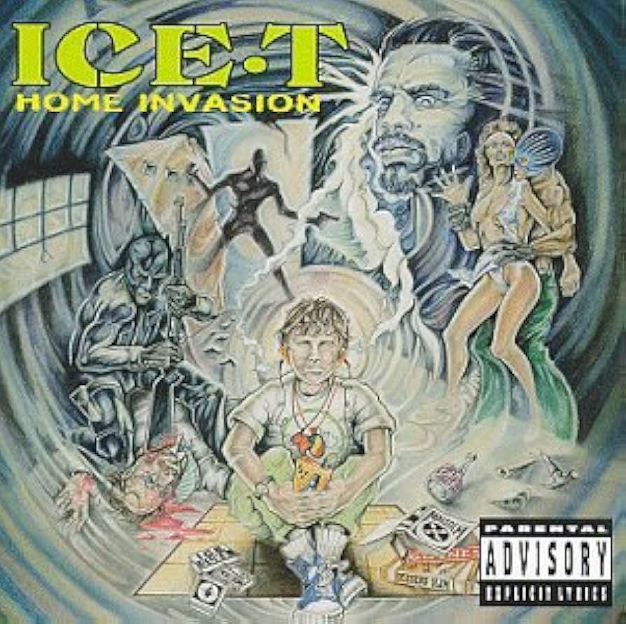ICE-T 'Home Invasion' LP (1993 OG US)