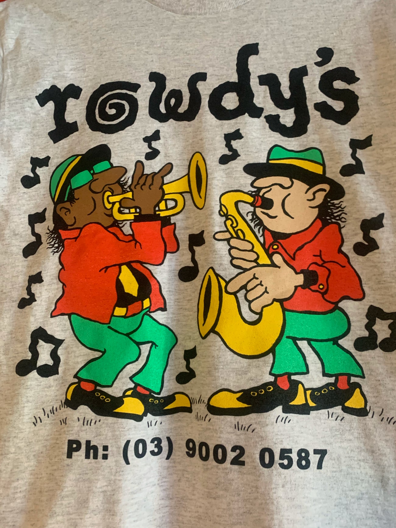 ROWDYS JAZZ TSHIRT