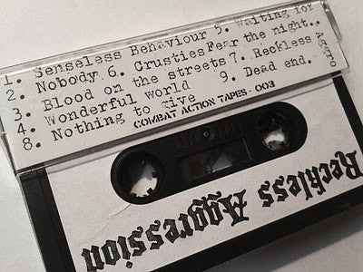 RECKLESS AGGRESSION ‘Demo’ CASSETTE