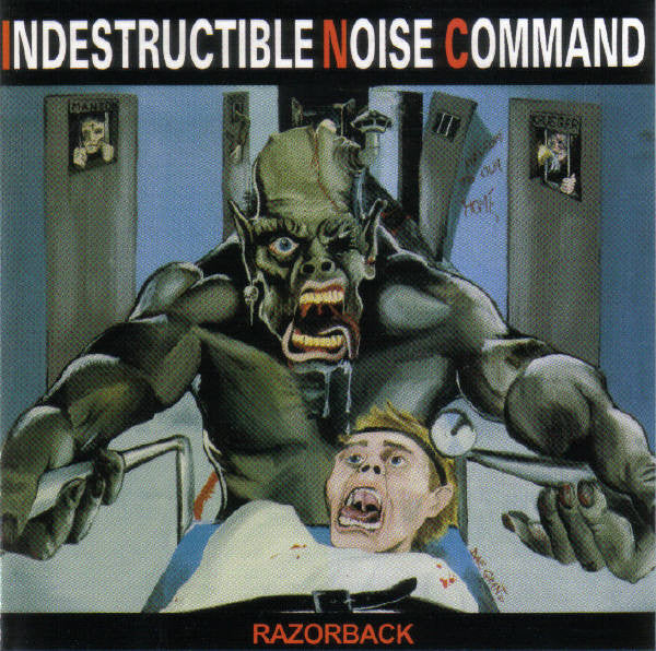 INDESTRUCTIBLE NOISE COMMAND 'Razorback' LP