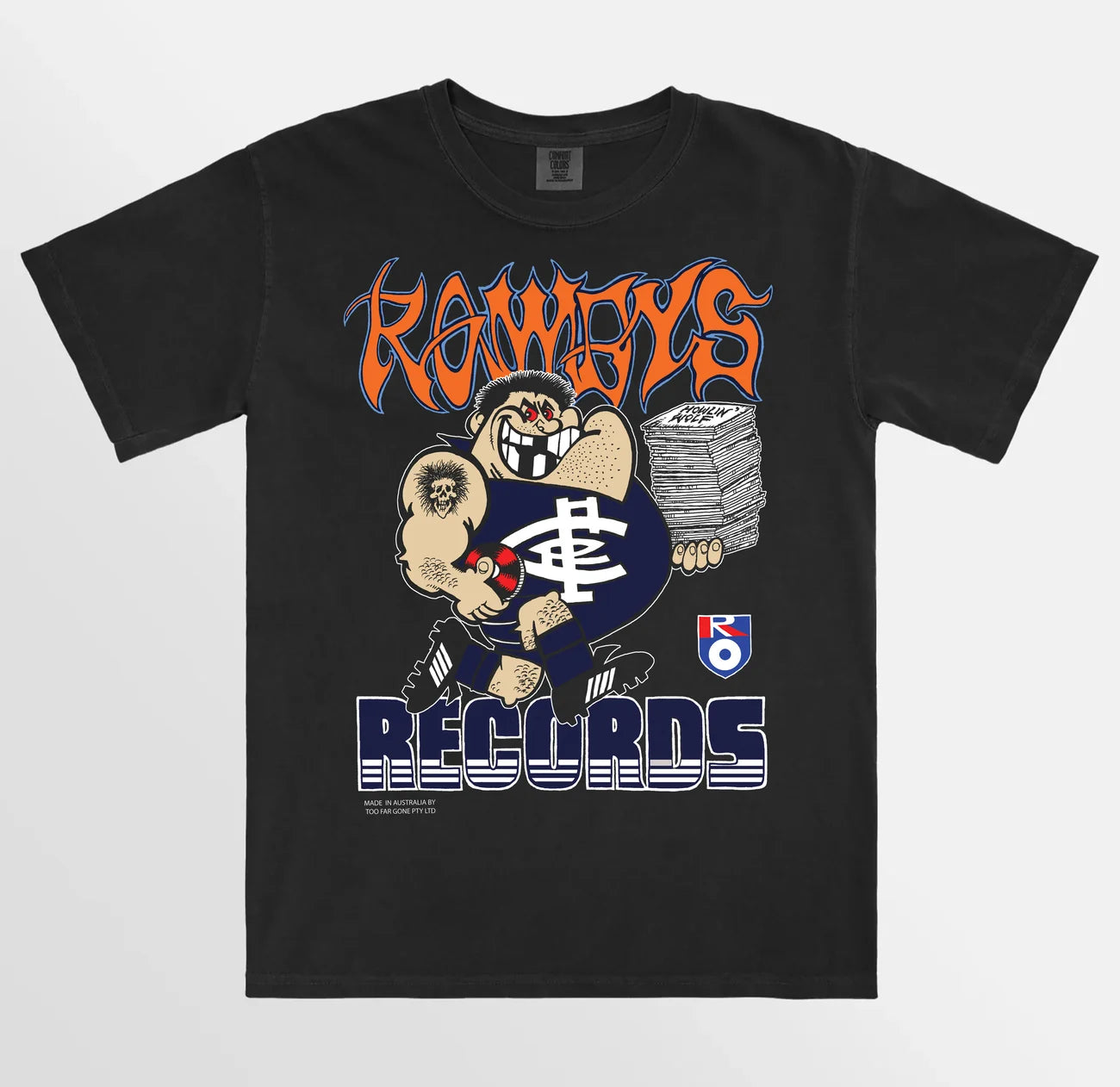 ROWDYS BAGGERS TSHIRT