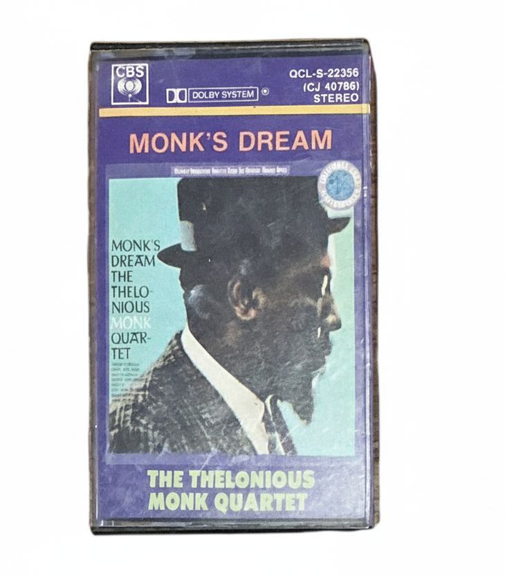 THE THELONIOUS MONK QUARTET ‘Monk’s Dream’ CASSETTE