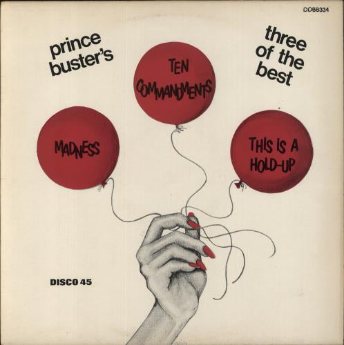 PRINCE BUSTER ‘Three of The Best’ 12” (UK PRESS)