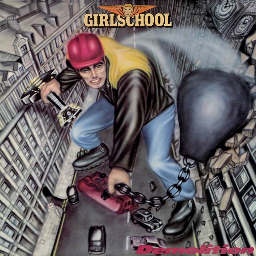 GIRLSCHOOL ‘Demolition’ LP (2004 ITA RE)