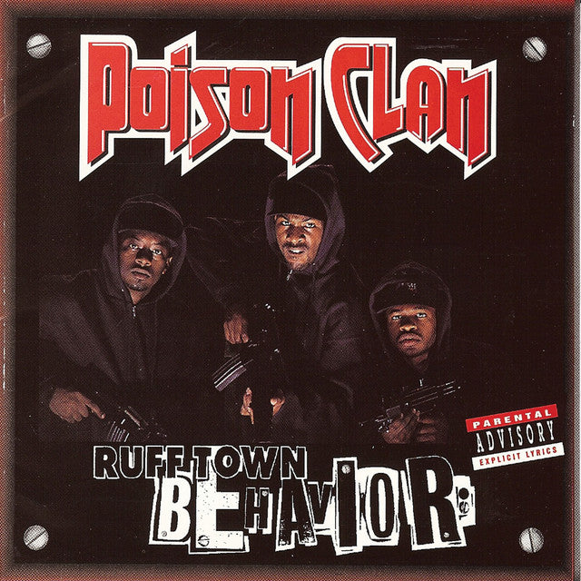 POISON CLAN ‘RuffTown Behaviour’ LP (1993 US PROMO)