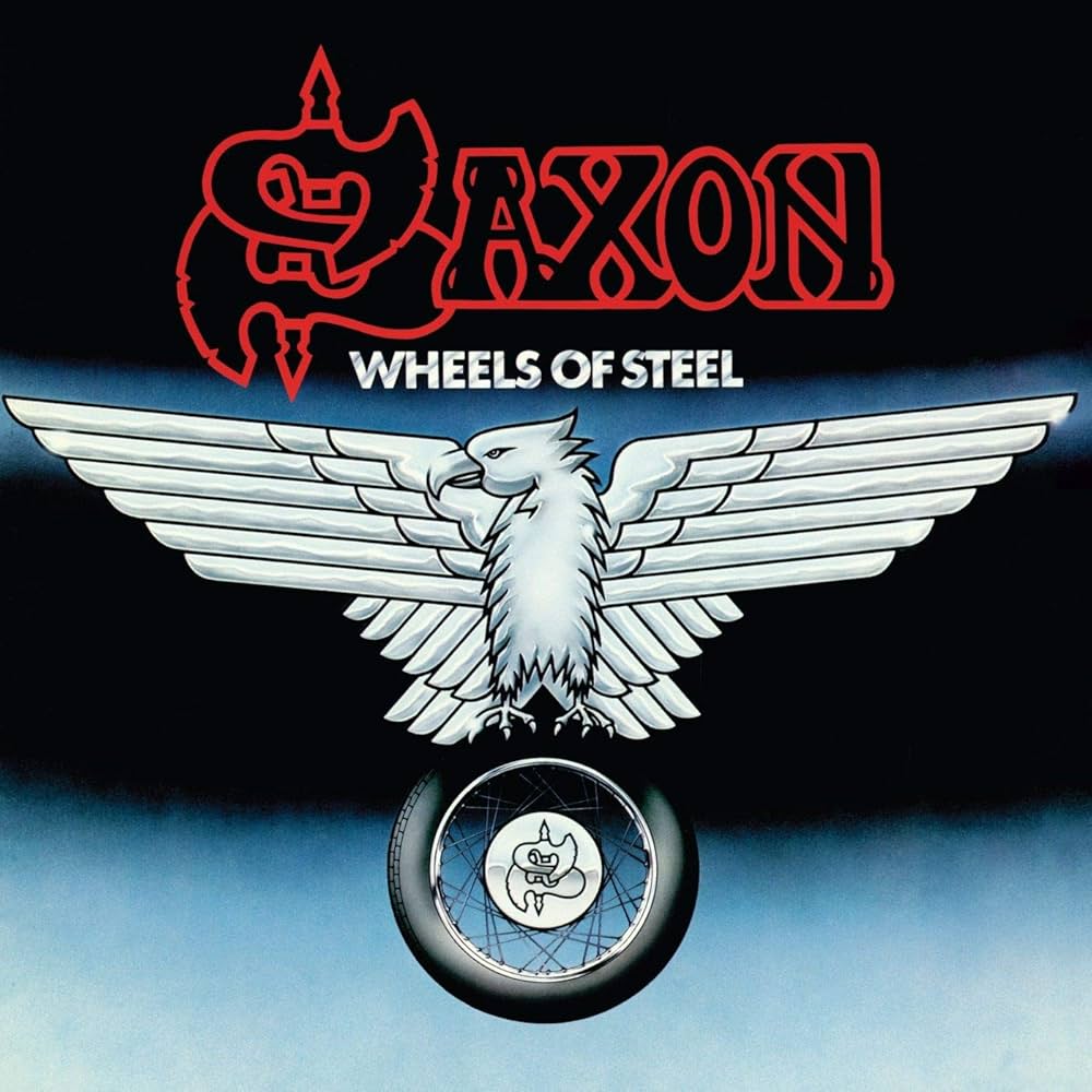 SAXON 'Wheels Of Steel' LP (1980 JAP)