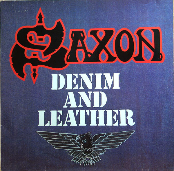 SAXON ‘Denim and Leather’ LP (1981 US)