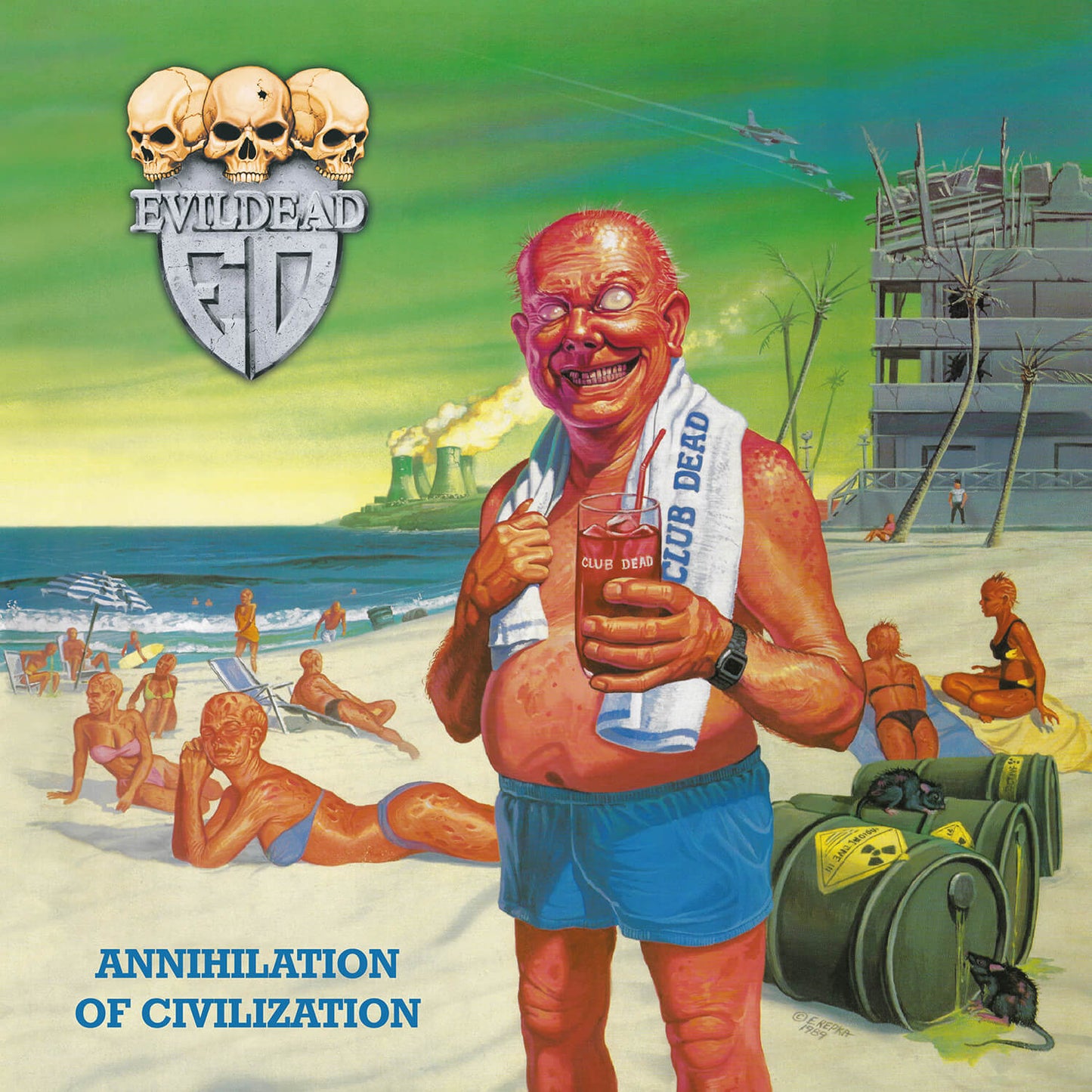 EVILDEAD ‘Annihilation of Civilization’ LP