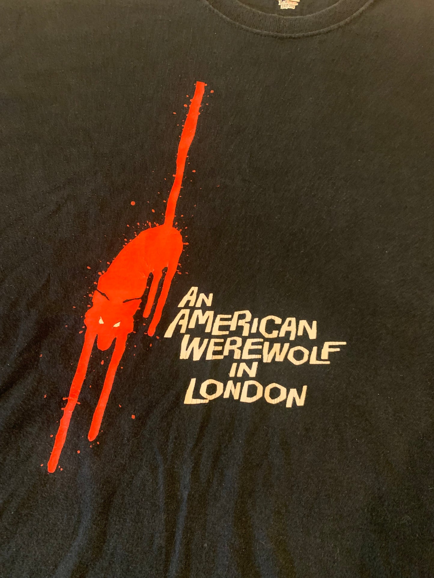 AN AMERICAN WEREWOLF IN LONDON PRE-LOVED TSHIRT (2XL)