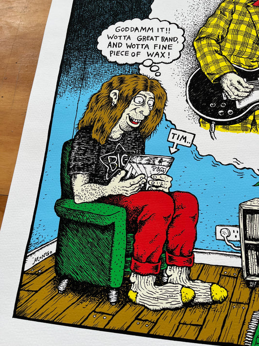 'LEFT OF THE DIAL' Poster by Mongo