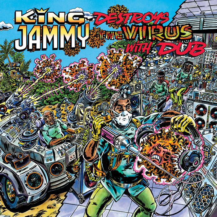 KING JAMMY 'King Jammy Destroys The Virus With Dub' LP
