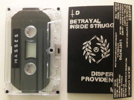 MASSES / DEATH CHURCH 'Split' CASSETTE
