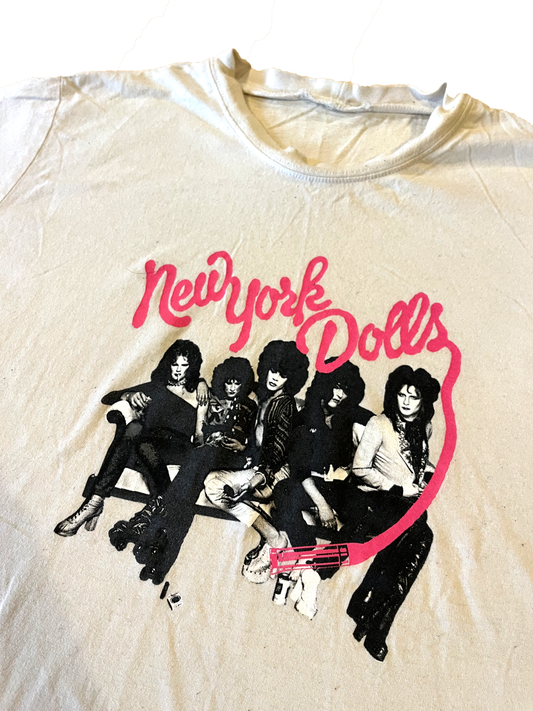 NEW YORK DOLLS PRE-LOVED TSHIRT (XL)
