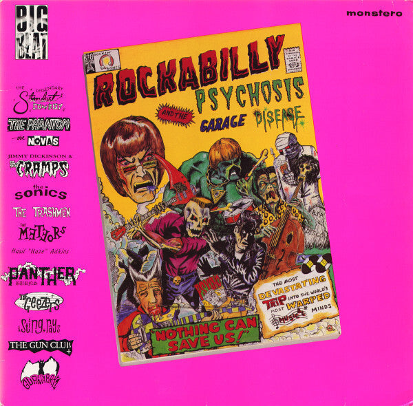 VARIOUS 'Rockabilly Psychosis And The Garage Disease' LP