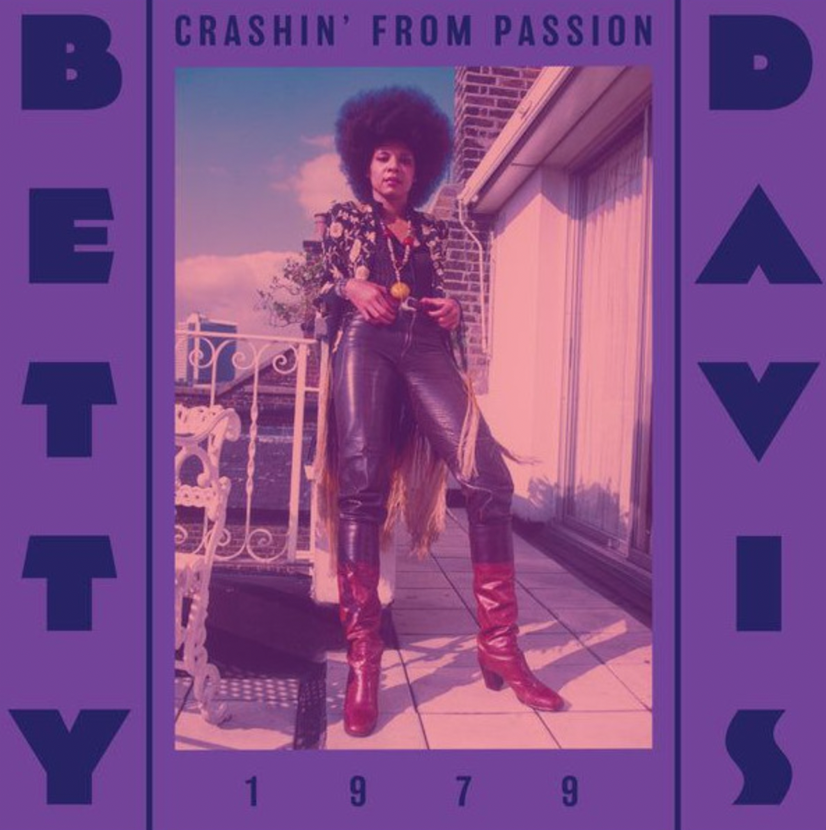 BETTY DAVIS 'Crashin' With Passion' LP