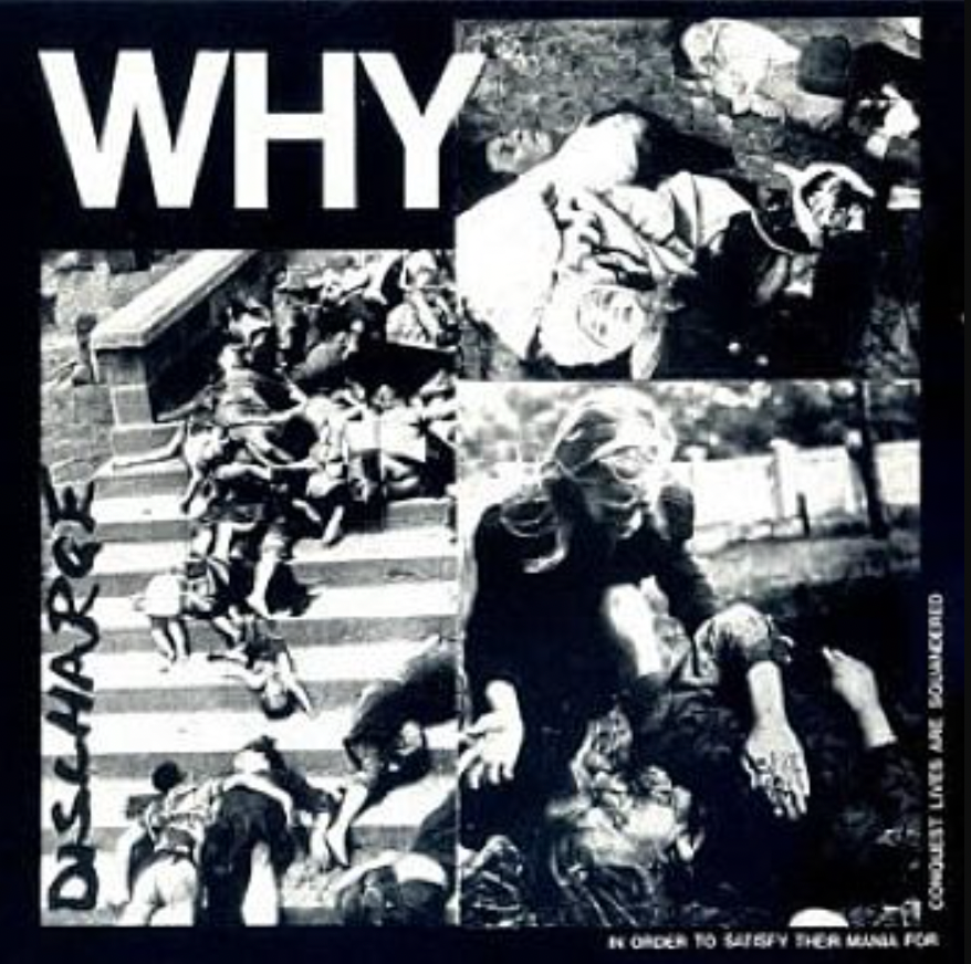 DISCHARGE 'Why?' LP