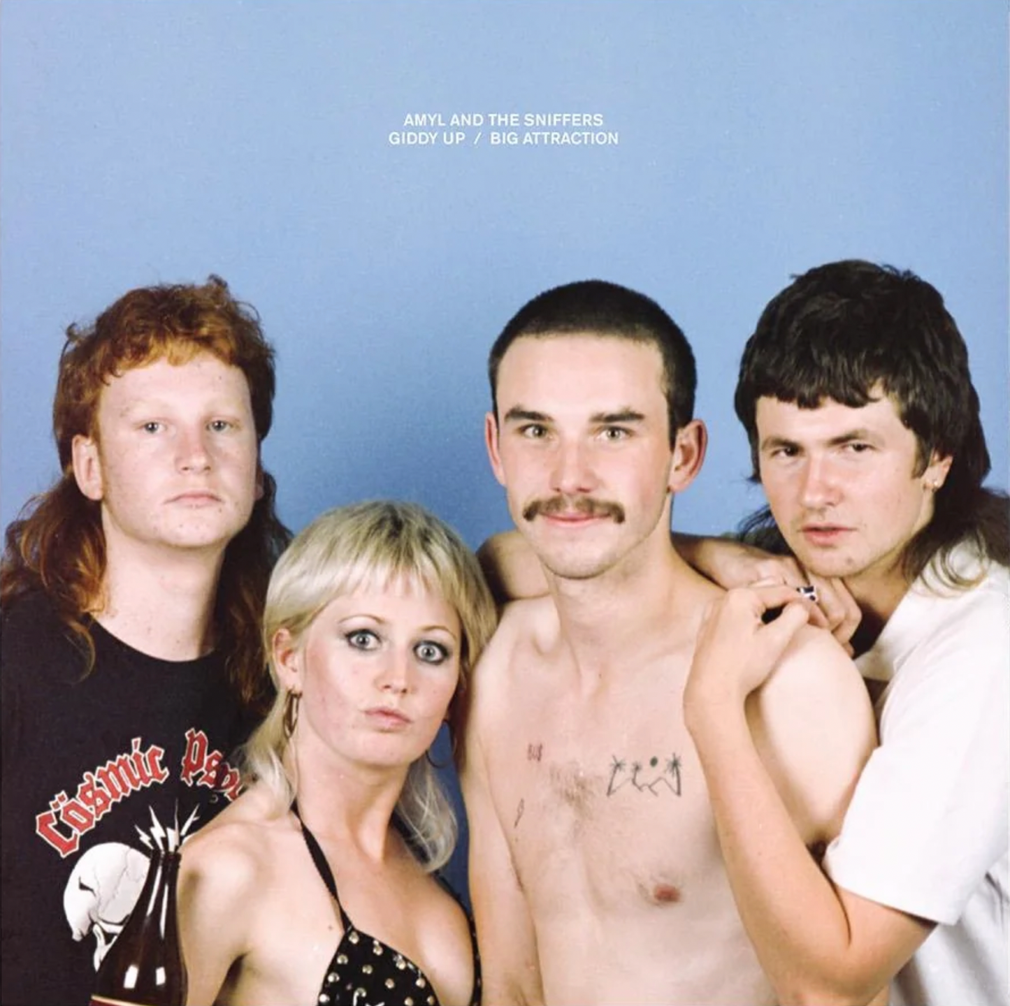 AMYL & THE SNIFFERS 'Giddy Up / Big Attraction' LP