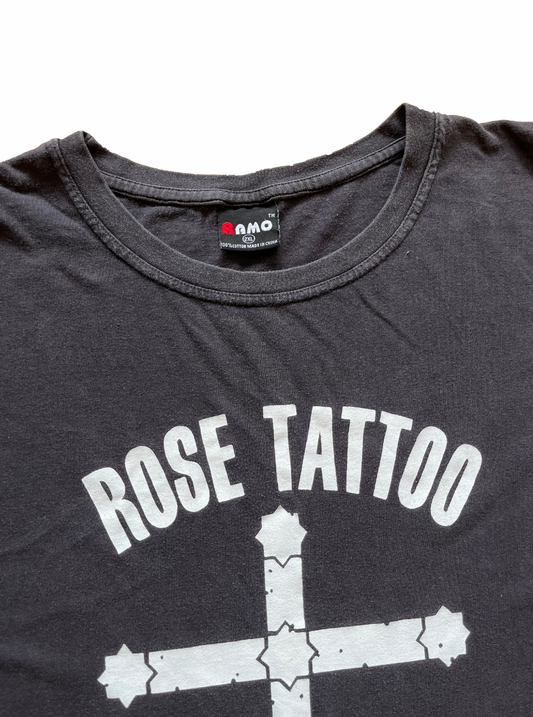 ROSE TATTOO 'Rock N Roll Outlaw' PRE-LOVED TSHIRT (2XL)
