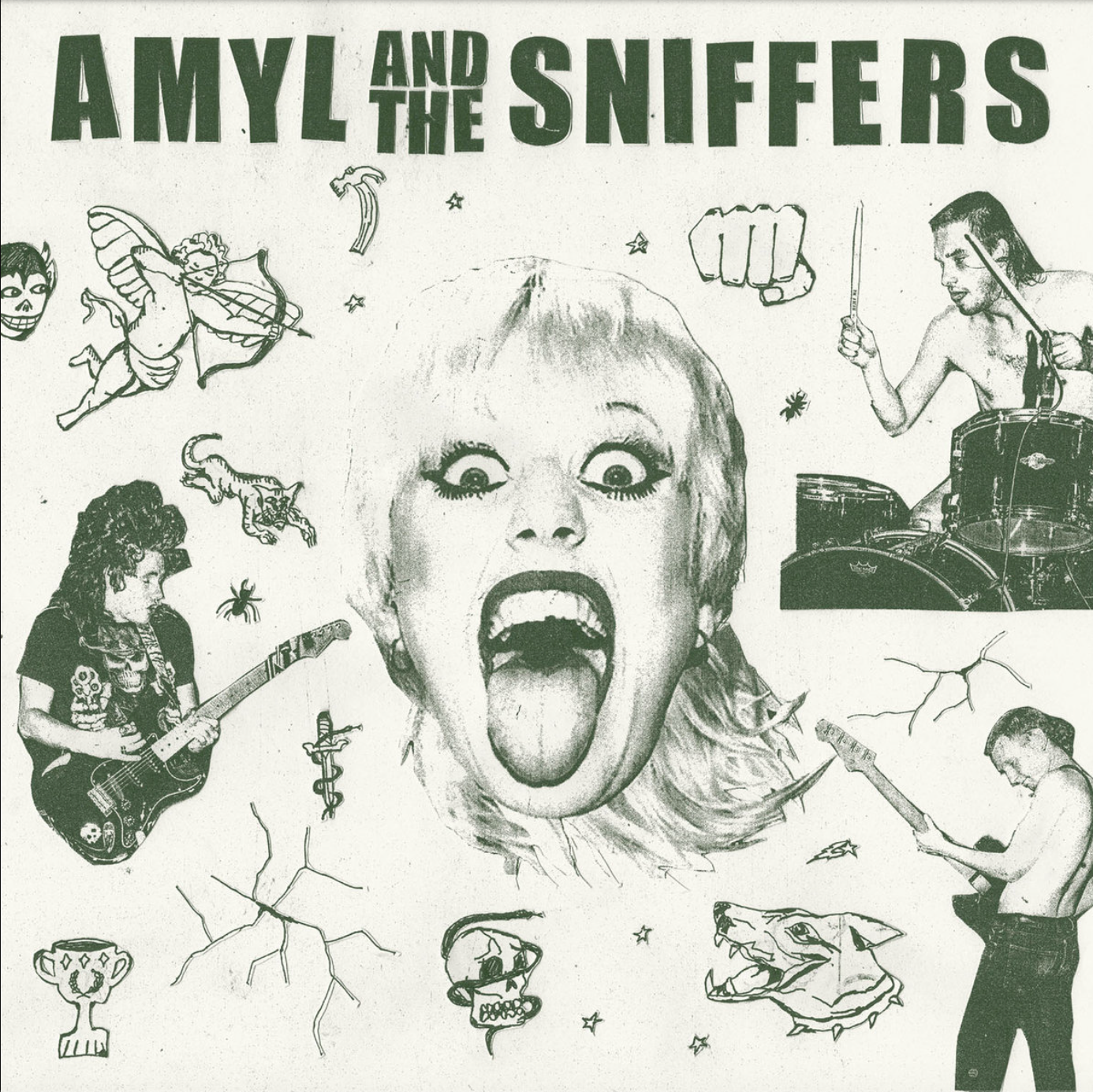 AMYL AND THE SNIFFERS 's/t' LP