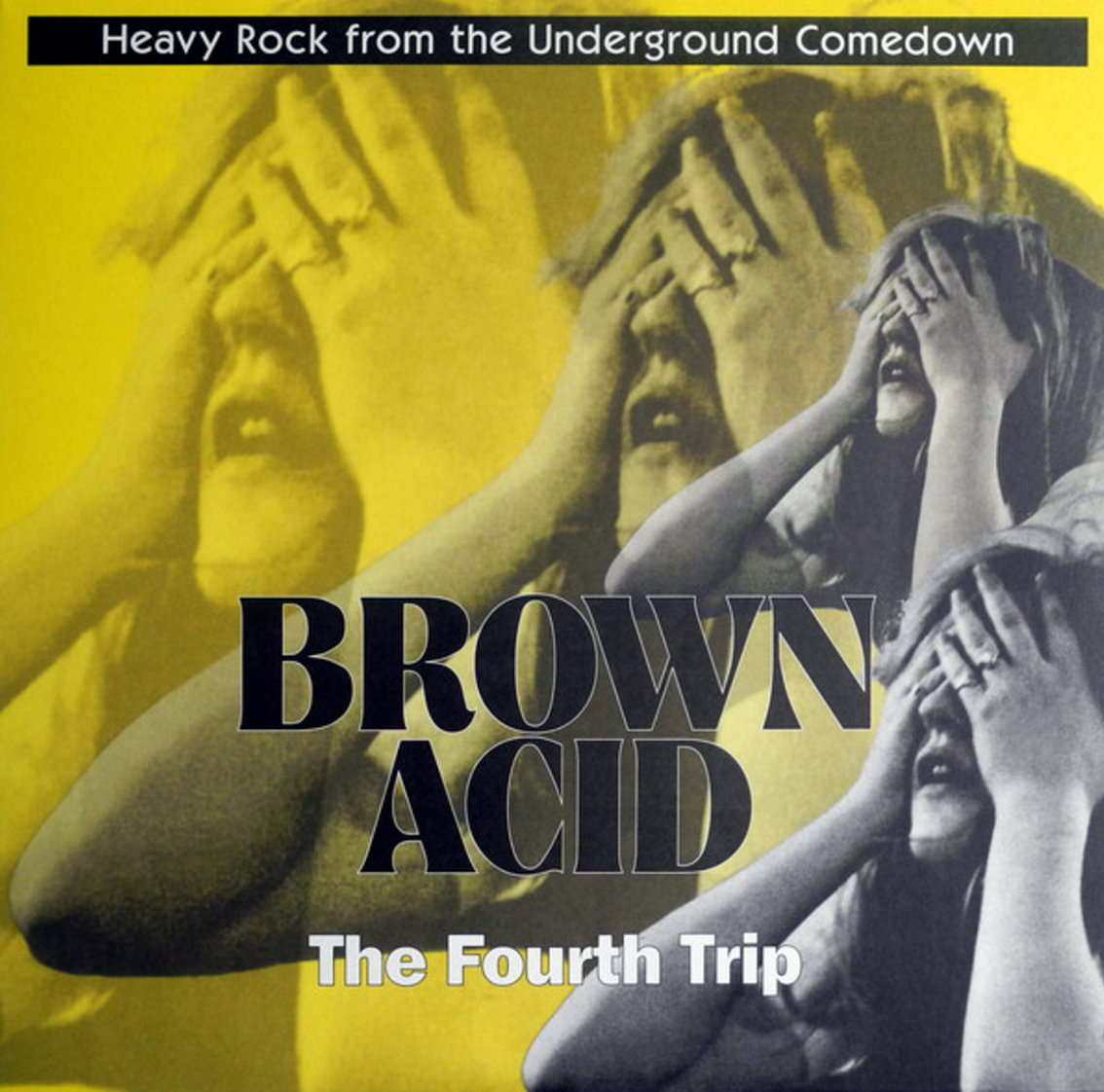VARIOUS 'Brown Acid: The Fourth Trip (Heavy Rock From The Underground Comedown)' LP
