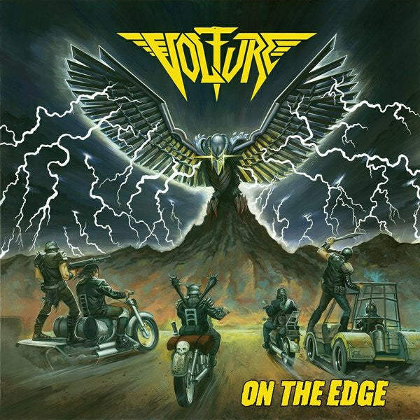 VOLTURE 'On The Edge' LP (2014 CAN)