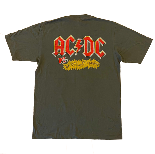 AC/DC BEAVIS & BUTTHEAD PRE-LOVED TSHIRT (L)