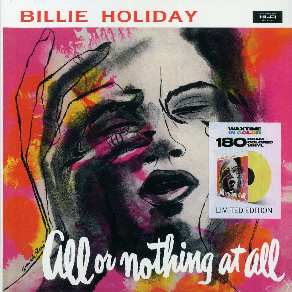 BILLIE HOLIDAY 'All Or Nothing At All' LP