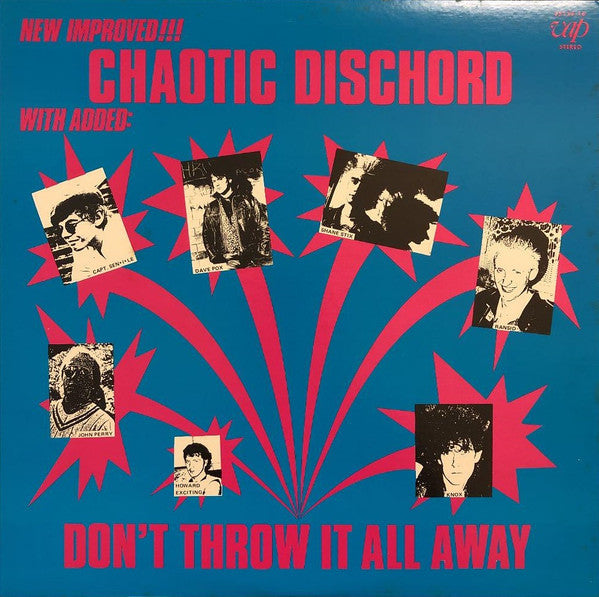 CHAOTIC DISCHORD 'Dont Throw It All Away' LP (1984 OG UK)