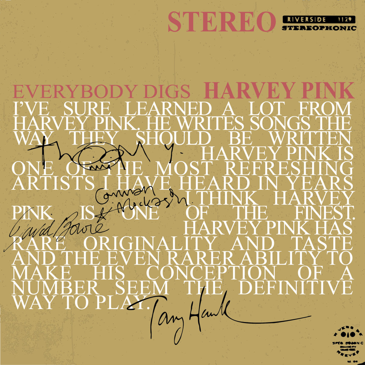 HARVEY PINK 'Everybody Digs Harvey Pink' LP