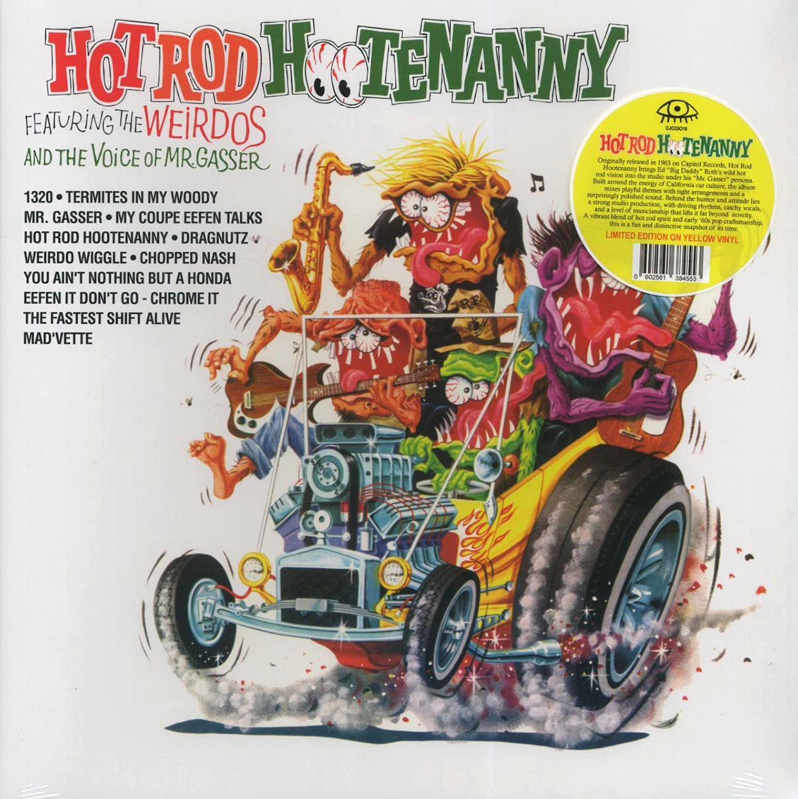 MR GASSER & THE WEIRDOS 'Hot Rod Hootenanny' LP