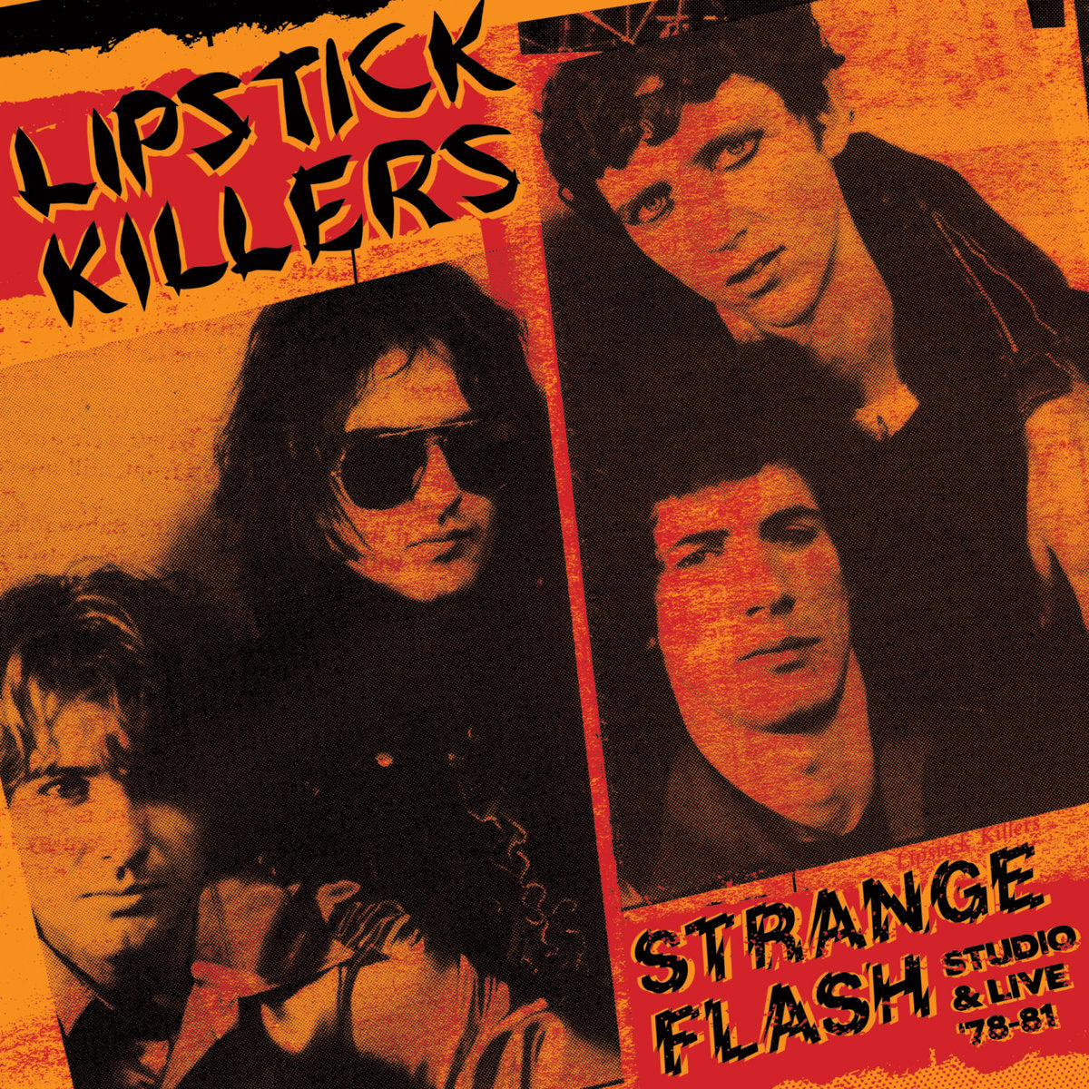 LIPSTICK KILLERS 'Strange Flash: Studio and Live 78-81' LP