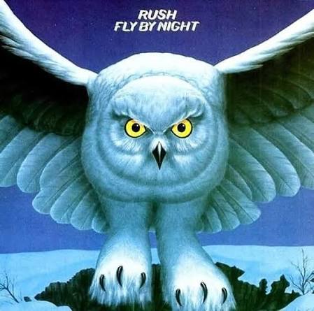 RUSH 'Fly By Night' LP