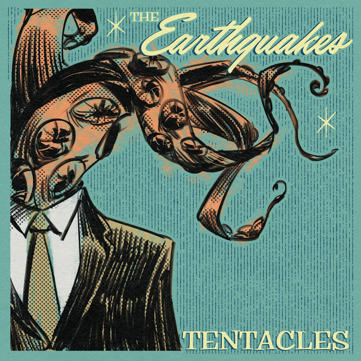 THE EARTHQUAKES 'Tentacles' LP