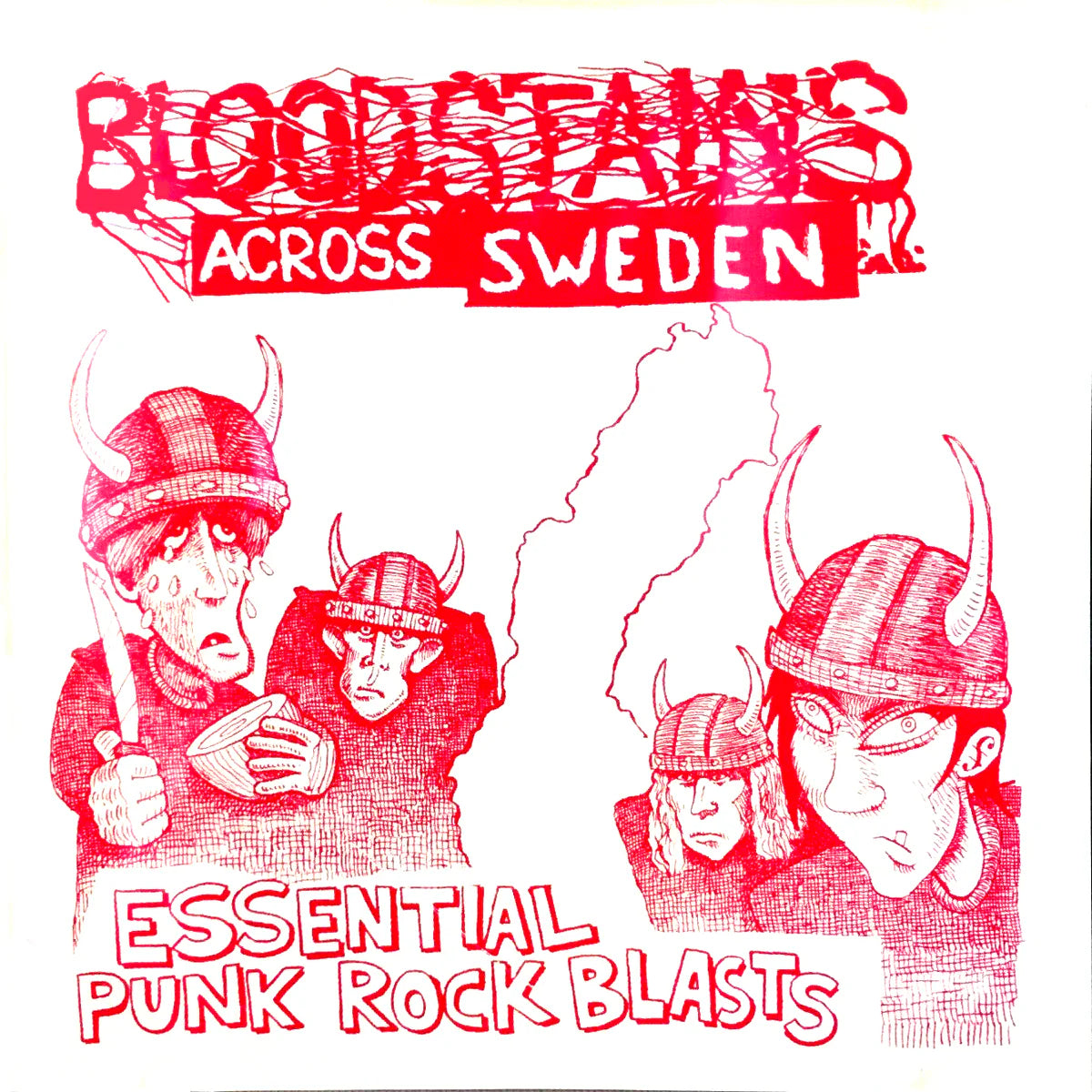 VARIOUS ‘Bloodstains Across Sweden’ LP (1997 US)