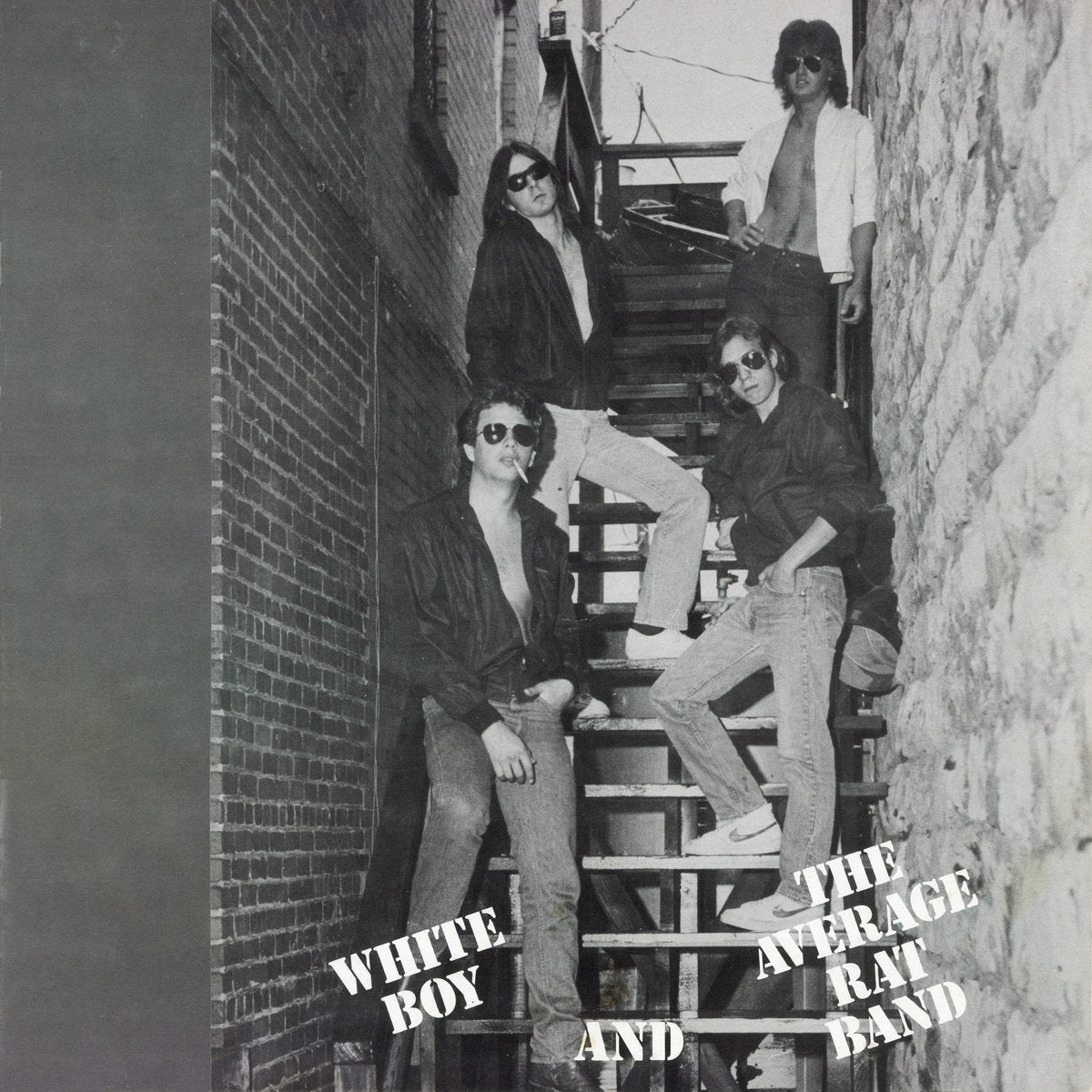 WHITE BOY & THE AVERAGE RAT BAND 's/t' LP