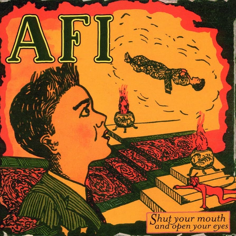 AFI 'Shut Your Mouth and Open Your Eyes' LP