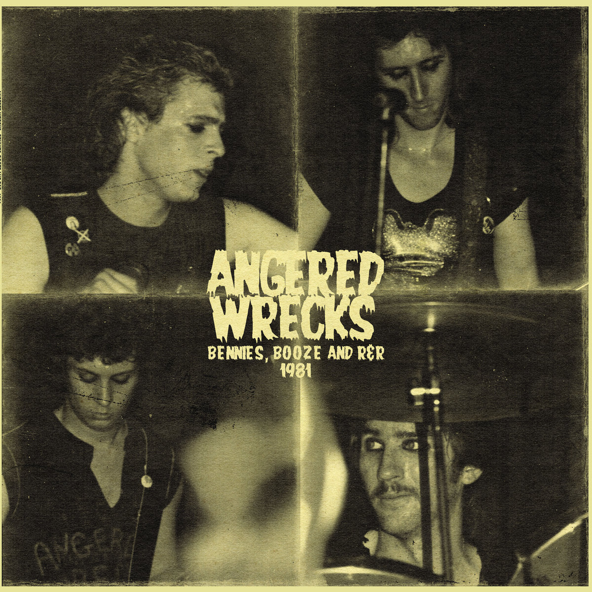 ANGERED WRECKS 'Bennies, Booze and R&R' LP
