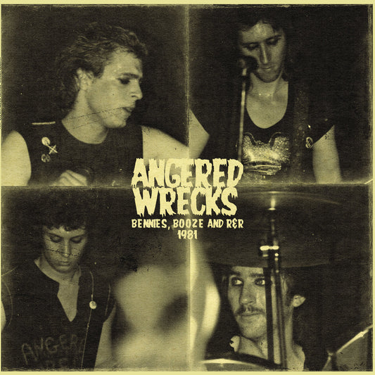 ANGERED WRECKS 'Bennies, Booze and R&R' LP