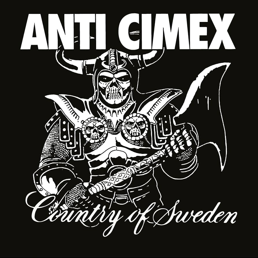 ANTI CIMEX 'Country of Sweden' LP (2014 BRAZIL RE)