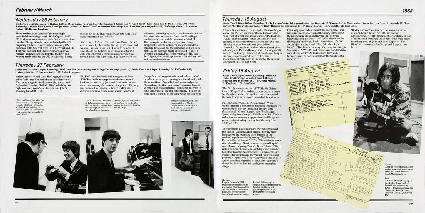 'The Complete Beatles Recording Sessions' by Mark Lewisohn (Paperback)