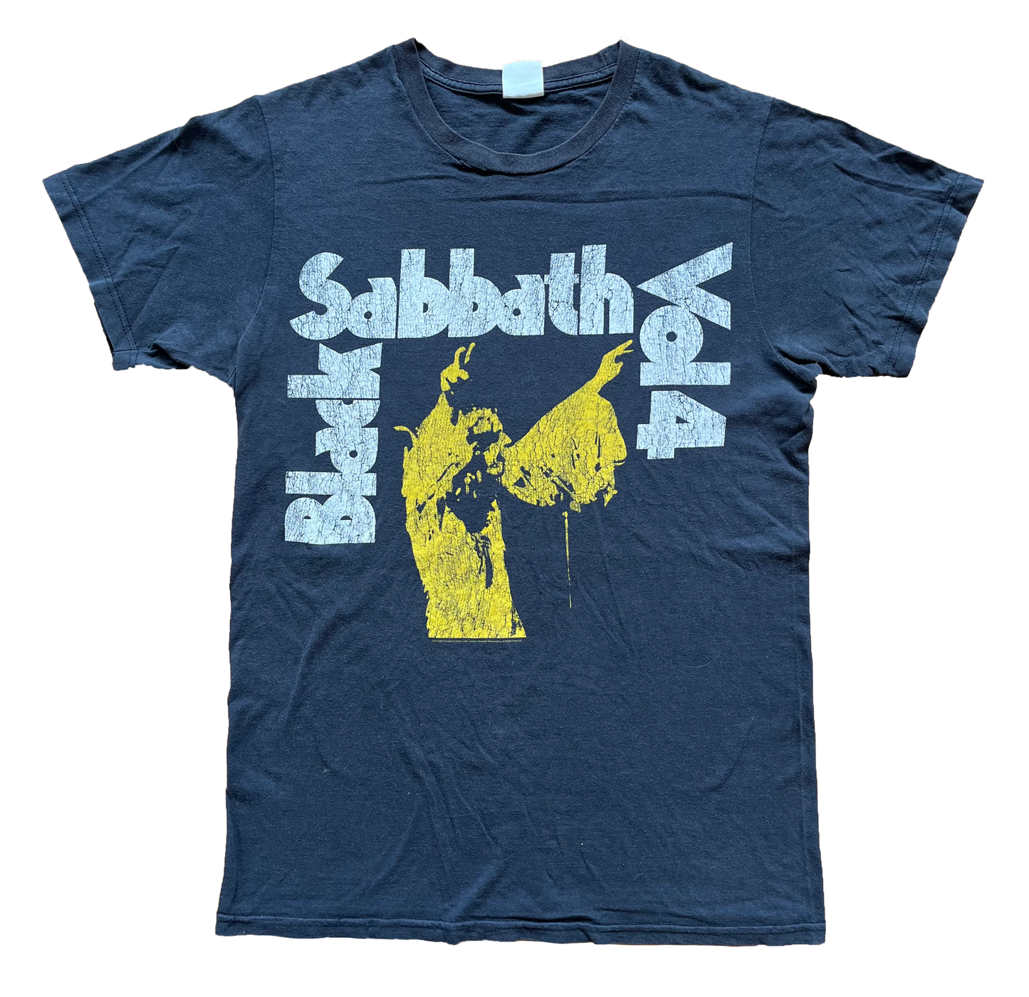 BLACK SABBATH VOL. 4 PRE-LOVED GREY TSHIRT (M)