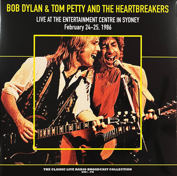 BOB DYLAN & TOM PETTY AND THE HEARTBREAKERS 'Live at The Entertainment Centre in Sydney' LP