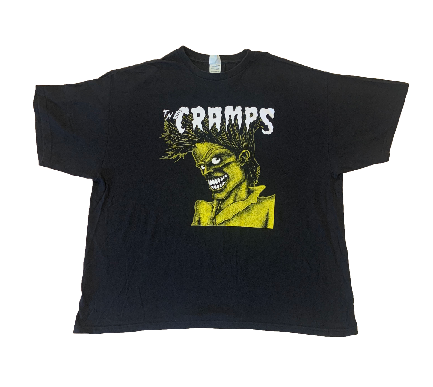 THE CRAMPS 'Bad Music For Bad People' PRE-LOVED TSHIRT (2XL)