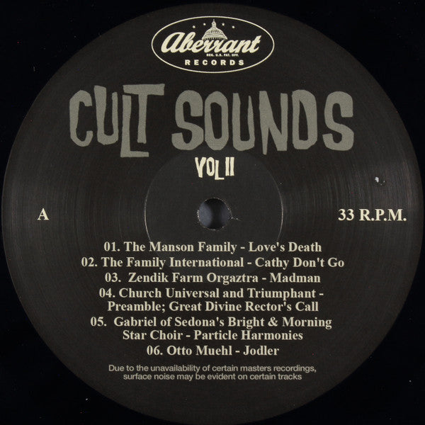 VARIOUS ‘Cult Sounds Vol. 2’ LP